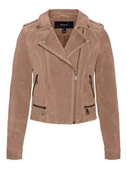 VERO MODA female Jacke VMROYCE SHORT SUEDE JACKET EXC von VERO MODA