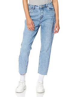 Vero Moda Damen VMBRENDA HR Straight A Cut GU384 GA NOOS Jeans, Light Blue Denim, 27W / 32L von VERO MODA