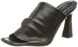 Vero Moda Damen VMCARA Leather Sandale, Black, 40 EU von VERO MODA