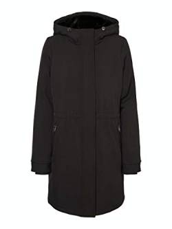 Vero Moda Damen VMCLEANMILA 3/4 Jacket NOOS Mantel, Black, S von VERO MODA