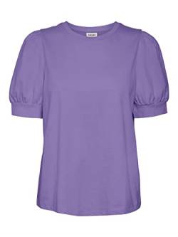 Vero Moda Damen VMKERRY 2/4 O-Neck TOP VMA NOOS T-Shirt, Paisley Purple, L von VERO MODA