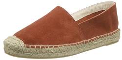 Vero Moda Damen Vmlani Leather Suede Espadrilles, Rot (Henna), 36 von VERO MODA