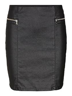 Vero Moda VMLIZZ HR Zipper Coated Skirt von VERO MODA