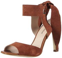 Vero Moda VMMALENE LEATHER SANDAL, Damen Slingback Sandalen, Braun (Henna), 37 EU von VERO MODA