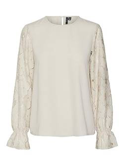 Vero Moda VMSEJA LS LACE TOP WVN PA von VERO MODA