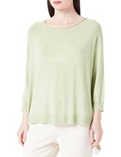 Vero Moda Women's VMNELLIE Glory 3/4 Boxy Blouse GA L/S Strickware, Reseda, L von VERO MODA