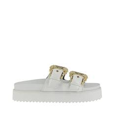 VERSACE JEANS COUTURE Damen Arizona Sandalen White 40 EU von VERSACE JEANS COUTURE