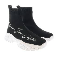 VERSACE JEANS COUTURE Signature Schlupfsocken, schwarz, für Damen, Schwarz, 8 von VERSACE JEANS COUTURE