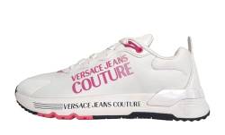 VERSACE JEANS COUTURE Sneaker, Weiß, Rose Gummy Dy, weiß, 38 EU von VERSACE JEANS COUTURE