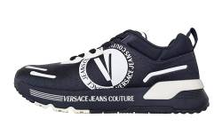 Versace Couture Herren-Sneakers aus Neopren Dynamic 75YA3SA1 Schwarz, Schwarz , 42 EU von VERSACE JEANS COUTURE