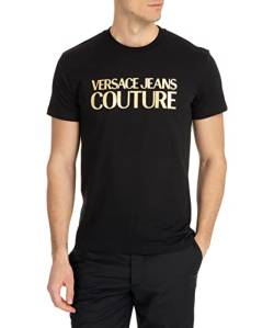 Versace Jeans Couture Herren T-Shirt Black M von VERSACE JEANS COUTURE