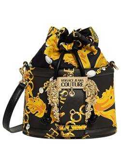 Versace Jeans Couture damen Beuteltasche black - gold von VERSACE JEANS COUTURE