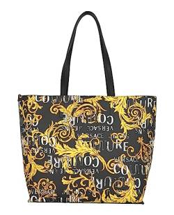 Versace Shopper Logo Brush Couture Black Gold von VERSACE JEANS COUTURE