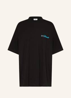 Vetements Oversized-Shirt schwarz von VETEMENTS