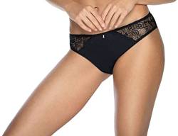 VIANIA! Slip Bikinislip 214160 Carmen Mikrofaser Farbe Schwarz, Größe:42 von VIANIA!