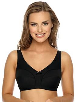 Viania Baumwoll Soft BH Basic 105452 Gr. 90D in schwarz von VIANIA!