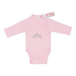 Baby Body Mädchen rosa 100% Baumwolle 0-3 Monate "Ich bin eine Prinzessin" von VIB Very Important Baby