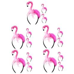 VICASKY 15 Stk Flamingo-Stirnband Zylinder für den Weihnachtsbaum Haarschmuck für Frauen Haargummi Haarband Party-Haarschmuck Party-Haarreifen Sommer schmücken Hut Tier von VICASKY