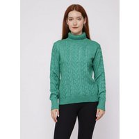 VICCI Germany Rollkragenpullover mit Zopfmuster von VICCI Germany