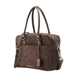 VICTORIA HYDE Damen Groß Handtasche Damentaschen Reisetasche Wildlederimitat Material Henkeltaschen Shopper für Business Büro Schule Einkauf Arbeit von VICTORIA HYDE