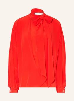 Victoriabeckham Blusenshirt Mit Abnehmbarer Schluppe rot von VICTORIABECKHAM