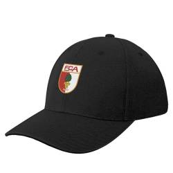 Unisex-Hut Mode Hip Hop Baseballkappe Augsburg-FC Klassische Baseballkappe Ball Cap Wanderhut schwarz Klassischer Freizeithut Männliche Frauen Outdoor Geburtstagsgeschenk von VIDOJI