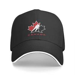 VIDOJI Baseballmütze Unisex Klassische Plain Caps Team Canada Logo Merchandise Essential Baseballmütze Geburtstag Luxus Hut Mode Strand Mädchen Hüte Herren Geschenk von VIDOJI