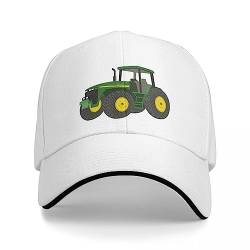VIDOJI Baseballmütze Unisex Klassische Plain Landwirtschaftssimulator Baseballkappe Golf Boy Cap Damen Sport Casual Sonnenschutzhut mit Krempe Verstellbare Sonnenblende Hut von VIDOJI