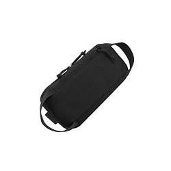 VIDOJI Brusttasche Taktische Brusttasche im Freien Multifunktionale Taille Tasche Aufbewahrungstasche Umhängetasche Erste-Hilfe-Beutel für Jagdwandern (Color : Black) von VIDOJI