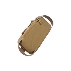 VIDOJI Brusttasche Taktische Brusttasche im Freien Multifunktionale Taille Tasche Aufbewahrungstasche Umhängetasche Erste-Hilfe-Beutel für Jagdwandern (Color : Khaki) von VIDOJI