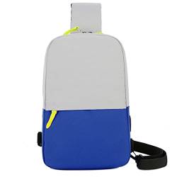 VIDOJI Brusttasche Waist Bag Outdoor Chest Bag Men's Waterproof Nylon Functional Travel Men's Belt Waist Bag (Color : A) von VIDOJI