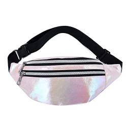 VIDOJI Brusttasche Waterproof Men's Waist Bag Chest Bag Outdoor Sports Cross Bag Men's Belt Bag Hip Waist Bag (Color : C) von VIDOJI