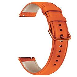 VIGANI Metall-Ersatzband, Armbänder, Lederarmband for Uhren, 40 mm, 44 mm, 20 mm Bandbreite (Color : 1, Size : 40mm) von VIGANI