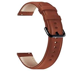 VIGANI Metall-Ersatzband, Armbänder, Lederarmband for Uhren, 40 mm, 44 mm, 20 mm Bandbreite (Color : 3, Size : 40mm) von VIGANI