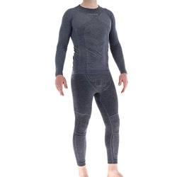 VIKING Primus Pro Thermounterwäsche Herren Merino warme Unterwäsche Herren Skiunterwäsche Herren Merino Baselayer Herren Thermo Unterwäsche Männer - M von VIKING