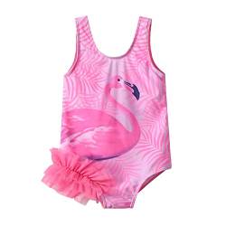 VIKITA Mädchen Badeanzug Bikinis Kinder Schwimmanzug Badebekleidung SM004 4T von VIKITA