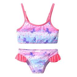 VIKITA Mädchen Badeanzug Bikinis Kinder Schwimmanzug Badebekleidung SM022 4T von VIKITA