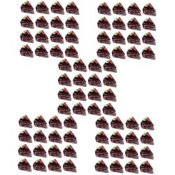 VILLCASE 80 Stk Simulation Kuchen Handyhülle Mit Charme Handyhüllenanhänger Selber Machen Erdbeer Haarschmuck Gummibonbons Kuchendekor Für Handyhülle Verzierungen Harz Kind Korsage Erdbeere von VILLCASE