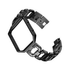 VILLFUL ersatzband ansehen Herrenbands schwarzes Armband Uhrenarmbänder für Herren Mann Damenuhren Herrenuhr Uhrrahmenarmband Smartwatch- Perlmutt Gurt Zubehör Lünette lodern Anschauen von VILLFUL