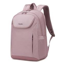 VINBAGGE Laptop Rucksack Damen 15,6 Zoll Laptoptasche Arbeit Business Rucksack Wasserdicht Schulrucksack Große Notebook Daypack für Reisen Camping Backpack Herren Teenager Frauen Lila von VINBAGGE