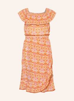 Vingino Kleid Peninah Mit Rüschen Und Spitze orange von VINGINO
