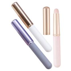 VINTORKY 3st Lipgloss-pinsel Make-up-tools Applikatoren Für Lipgloss Rougepinsel Frau Make-up-pinsel Werkzeuge Zum Auftragen Von Augencreme Aluminiumrohr Reinigungsbürste Lippen Fräulein von VINTORKY