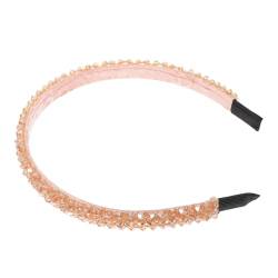 VINTORKY Kristall Stirnband hair toppers for women hochzeitshaar schmuck juwelenbesetztes Stirnband Modische Stirnbänder für Damen Haarbänder Damen Stirnbänder Mode Stirnband für Teenager von VINTORKY