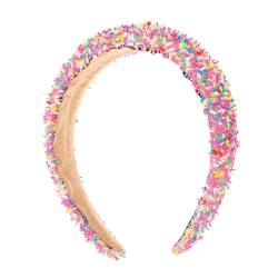 VINTORKY Stirnband Gepolsterte Stirnbänder Für Teenager-mädchen Haarreifen Für Frauen Mode-stirnbänder Haarbänder Für Frauen Haargummi Haarband Damen Haare Drücken Plastik Schmücken von VINTORKY