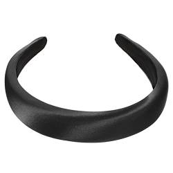 VINTORKY Stirnband Haarschmuck Reifen Weihnachtsaccessoires für Frauen elegant Haarbänder Weihnachtsstirnbänder breites Haarband aus Satin Stirnbänder für Damen rutschfest Mädchen Liner von VINTORKY