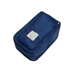 VIPAVA Schuhtaschen Multi Function Portable Travel Storage Bags Toiletry Cosmetic Makeup Pouch Case Organizer Travel Shoes Bags Storage Bag (Color : Durk Blue) von VIPAVA