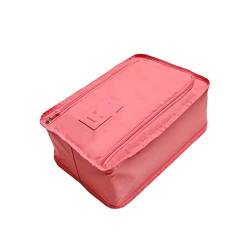 VIPAVA Schuhtaschen Multi Function Portable Travel Storage Bags Toiletry Cosmetic Makeup Pouch Case Organizer Travel Shoes Bags Storage Bag (Color : Pink) von VIPAVA