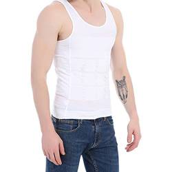Taillierte Kompressionshemden für Männer Modellierweste Silhouette elastisches Modellier-T-Shirt für Sport Good von VIROYA