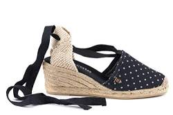 VISCATAClassic Espadrilles Heel Made in Spain, Black - 39 M EU von VISCATA