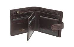 VISCONTI Tuscany-Kollektion Arezzo Brieftasche Leder - mit RFID-Schutz TSC42 Braun von VISCONTI
